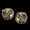 Vintage Leaf Bracelet and Earring Set For Sale at BitchinRetro.com