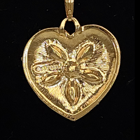 Vintage Avon Heart Rhinestone Pendant for Sale at BitchinRetro.com