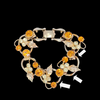 Juliana DeLizza & Elster Vintage Rhinestone Bracelet #5768