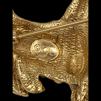 Vintage Kenneth Jay Lane Scottish Terrier Brooch for Sale at BitchinRetro.com