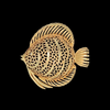 Vintage Monet Angelfish Brooch for Sale at BitchinRetro.com