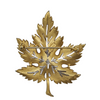 Vintage Crown Trifari Maple Leaf Brooch for Sale at BitchinRetro.com