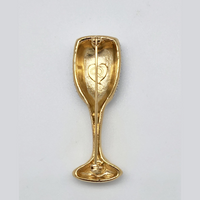 Vintage Rhinestone Wine Glass Brooch for Sale at BitchinRetro.com