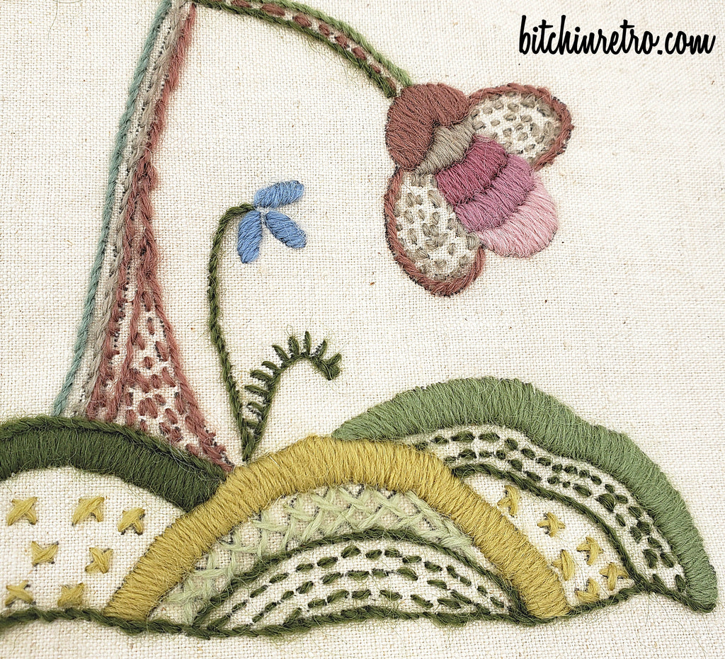 70's Retro Stick & Stitch Embroidery Patterns — Olmsted Needlework Co.
