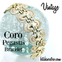 Coro Pegasus Vintage Bracelets at bitchinretro.com