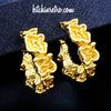Panetta Vintage Brutalist Hoop Earrings at bitchinretro.com  