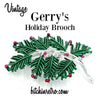Gerry's Vintage Pine Bough Brooch