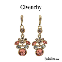 Givenchy Articulated Drop Crystal Earrings