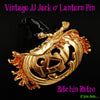 Vintage JJ Jack o Lantern Pin at bitchinretro.com