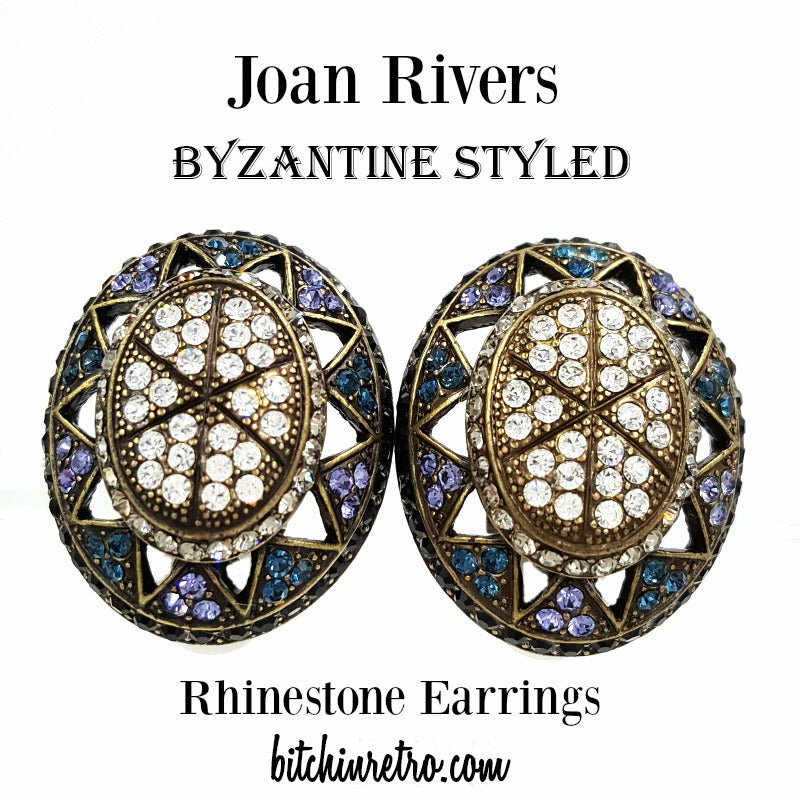 joan rivers cherry earrings
