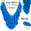 Joan Rivers Necklace Classics Collection Dramatic Faux Turquoise Beaded Drop