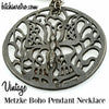 Metzke Boho Vintage Pendant Necklace at bitchinretro.com