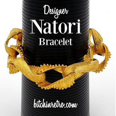 Natori Designer Chain Bracelet at bitchinretro.com