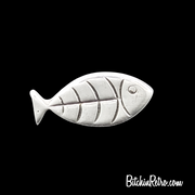 Vintage ORB Sterling Silver Fish Pin at BitchinRetro.com