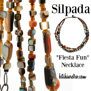 Silpada Fiesta Fun Bohemian Necklace at bitchinretro.com