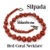 Silpada Red Coral Necklace at bitchinretro.com