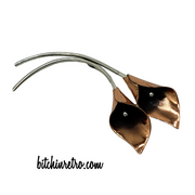 Stuart Nye Calla Lily Brooch at bitchinretro.com