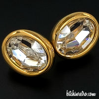 Swarovski Crystal Vintage Earrings