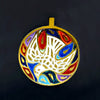 Vintage Terra Sancta White Dove Pendant at BitchinRetro.com