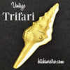 Trifari TM Vintage Shell Brooch at bitchinretro.com