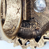 ART Arthur Pepper Vintage Knight or Crest Ring at bitchinretro.com