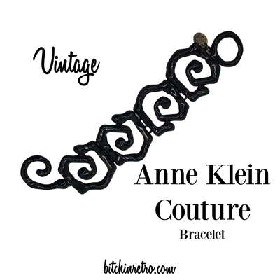 Vintage Anne Klein Couture Bracelet at bitchinretro..com