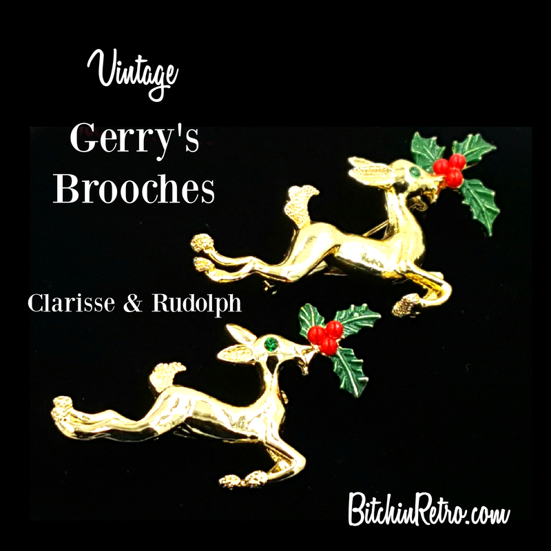 Vintage gerry's brooches best sale