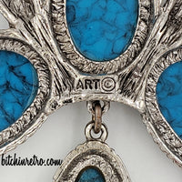 Arthur Pepper ART Necklace and Earring Set at bitchinretro.com