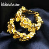 Panetta Vintage Brutalist Hoop Earrings at bitchinretro.com  