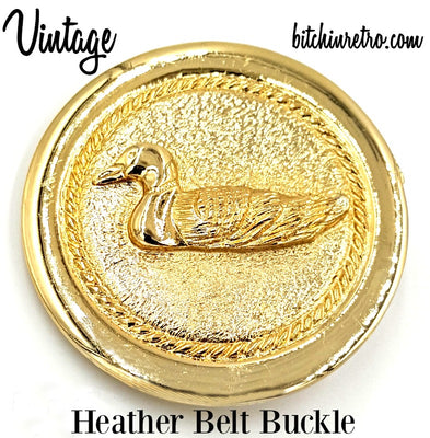 Vintage Heather Duck Buckle at bitchinretro.com
