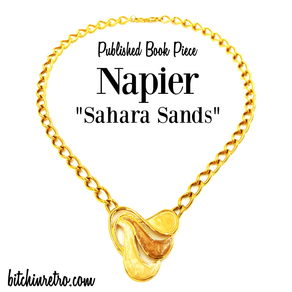 Napier Sahara Sands Published Book Piece at bitchinretro.com
