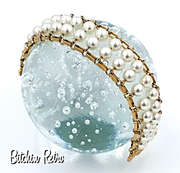 Sarah Coventry 1964 Flattery Pearl Bracelet at bitchinretro.com