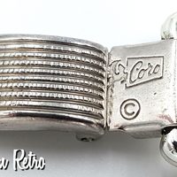 Vintage Coro Bracelet with Leaf Design at bitchinretro.com