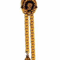 Goldette Angel Vintage Lariat Necklace at bitchinretro.com