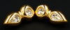 SAL Swarovski Crystal Vintage Abstract Earrings at bitchinretro.com