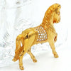 Swarovski Crystal Horse or Pony Brooch at bitchinretro.com