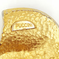 Puccini Vintage Modernist Brooch at bitchinretro.com